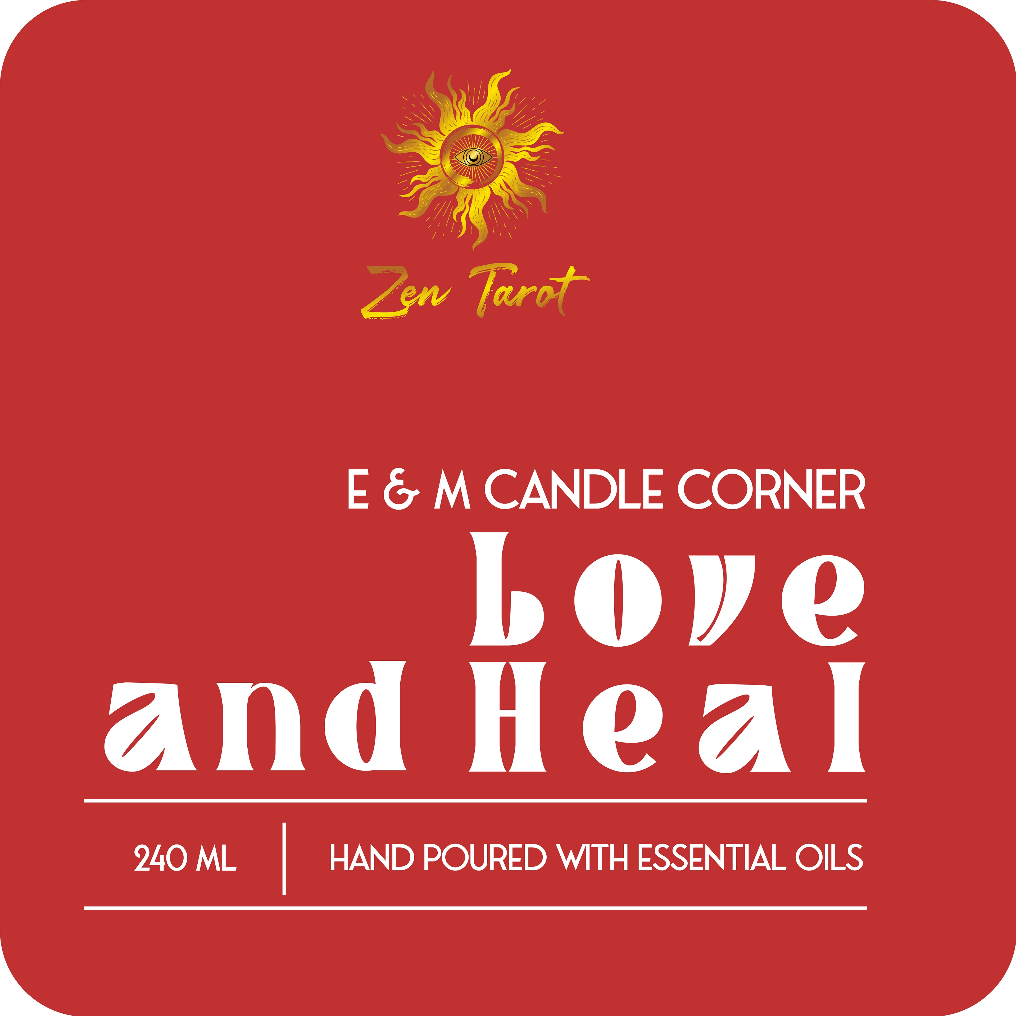 Zen Tarot Candle — 2.1